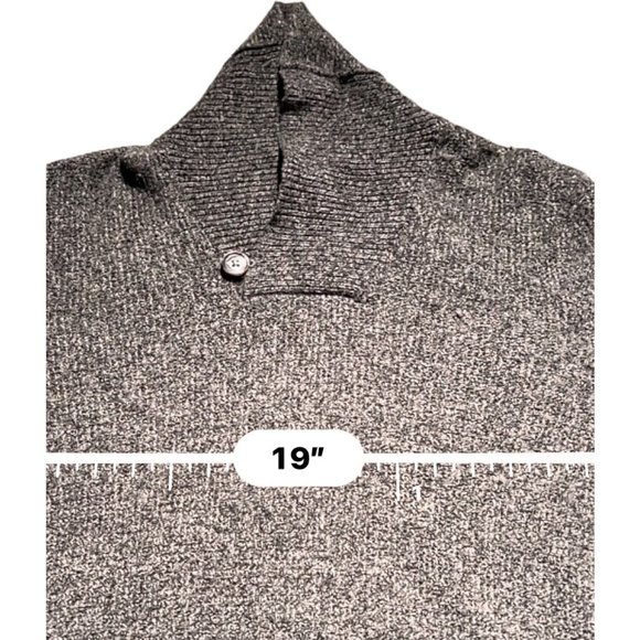 Joseph Abboud Men's Wool Sweater  Fleece Gray Medium - Picture 4 of 8